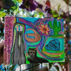 Original Acrylic Art on Canvas My Life